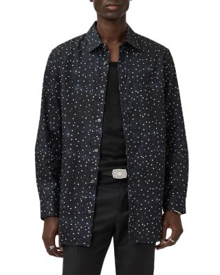 Rodney Printed Button Front Shirt