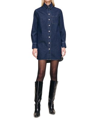 Faye Denim Shirt Dress