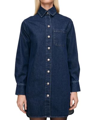 Faye Denim Shirt Dress