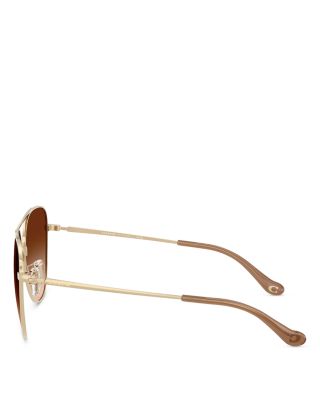 Aviator Sunglasses, 56mm