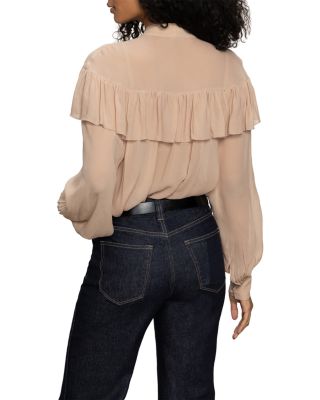 Fade Into You Ruffle Blouse