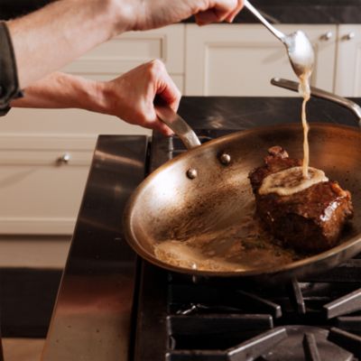 5-Ply Stainless Clad 10&amp;quot; &amp; 12&amp;quot; Fry Pan Set