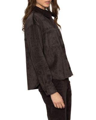 Ivy Faux Suede Shirt