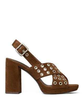 Women's Cross Band Suede Sandals