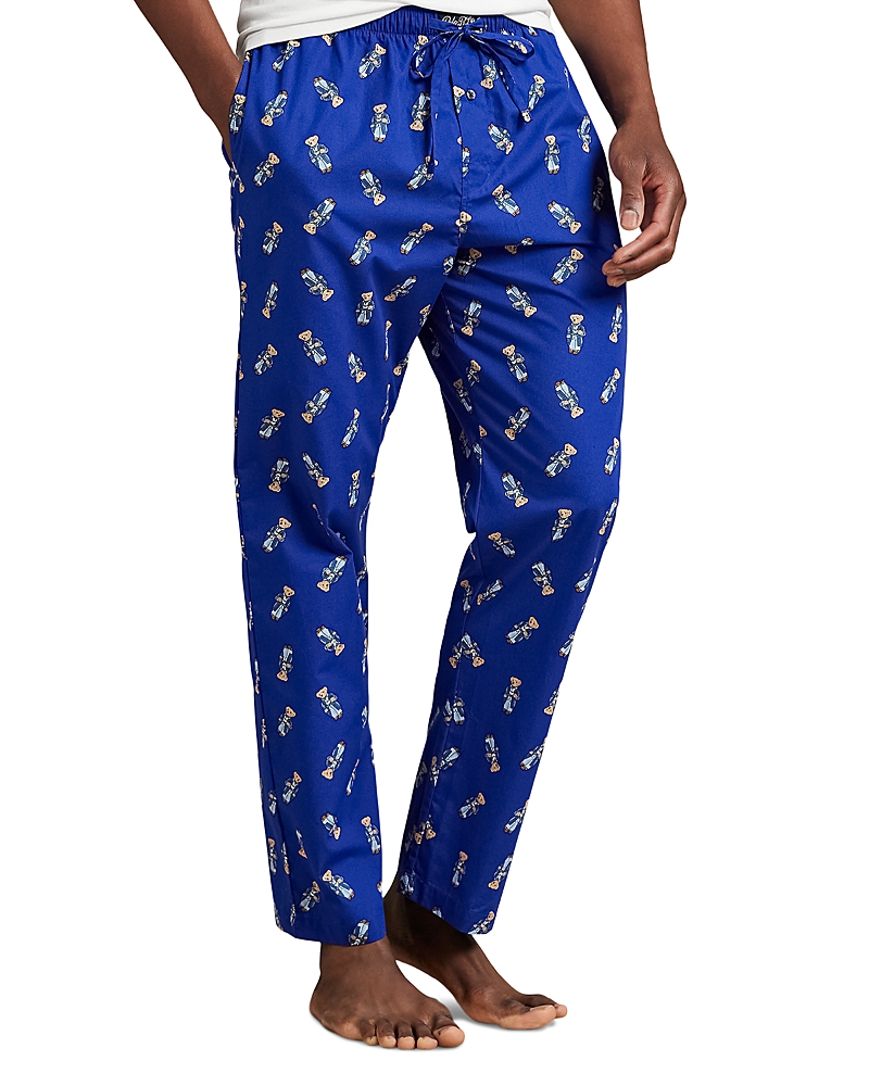 Polo Ralph Lauren Polo Bear Pajama Pants In Blue