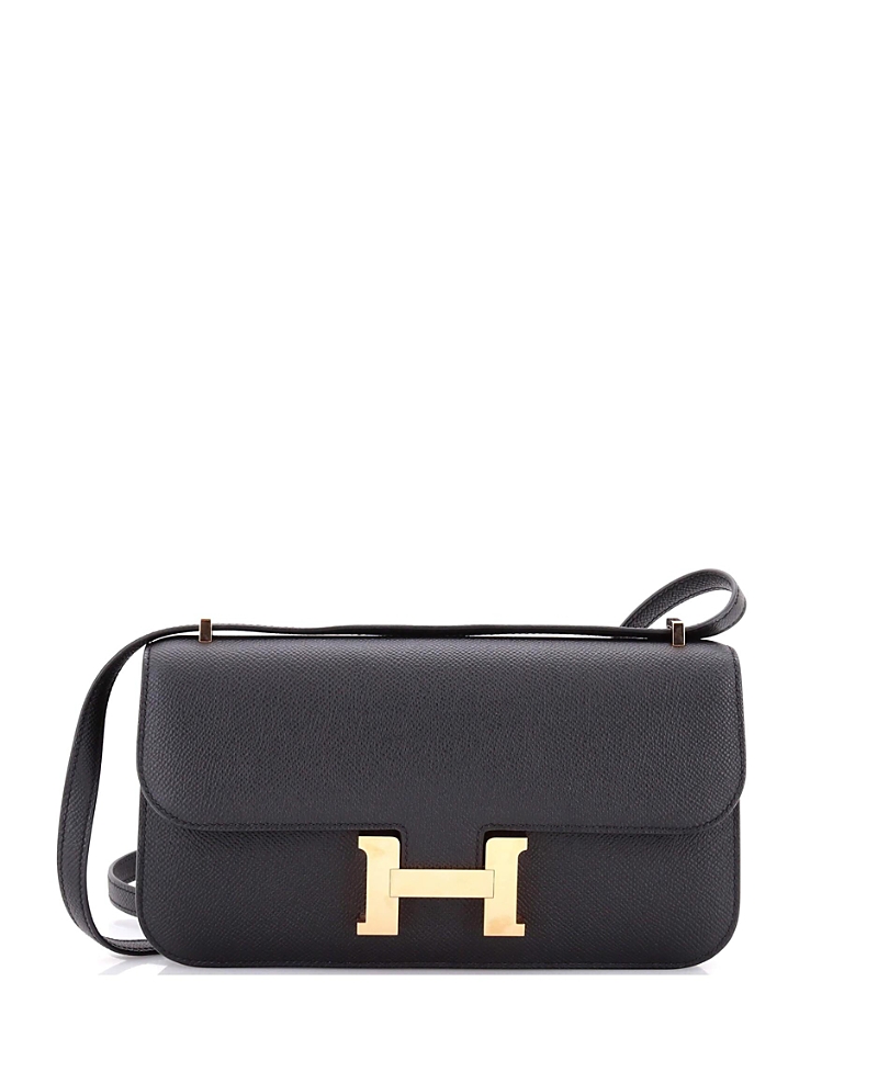 Pre-owned Pre-owned Hermes Hermes 25 Constance Elan Nm Bag Epsom In Black