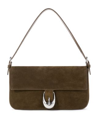 Harlow Suede Shoulder Bag
