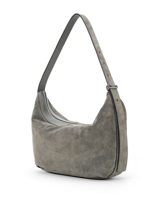 Large Demy Suede Shoulder Bag