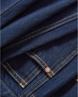 Kasey Mid Rise Wide Leg Jeans in Indigo Rinse