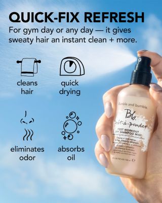 Pr&ecirc;t-&agrave;-Powder Post Workout Dry Shampoo Mist 1.5 oz.