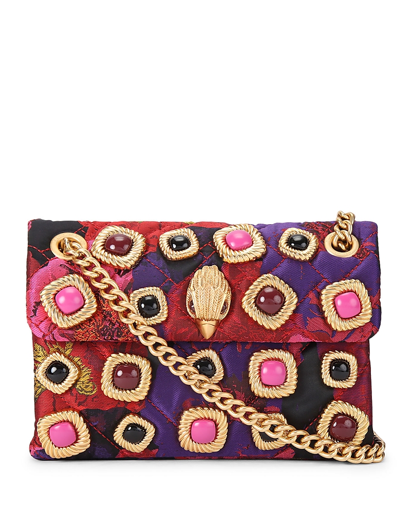 Kurt Geiger London Mini Kensington Gems Convertible Crossbody Bag In Pink