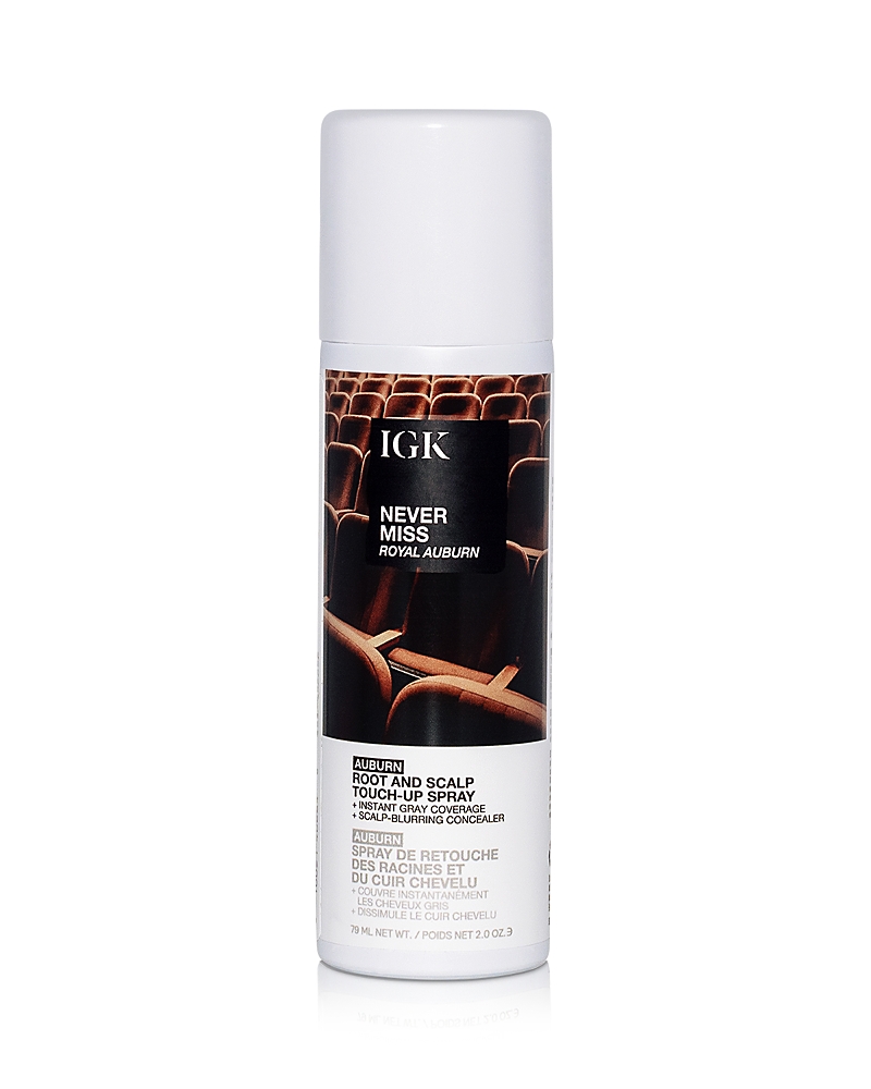 Igk Hair Never Miss Root & Scalp Touch Up Spray - Blackout 2 Oz.