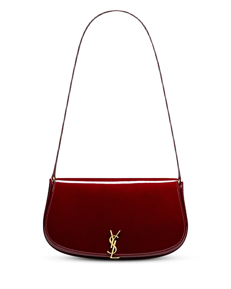 Saint Laurent Mini Voltaire Bag in Patent Leather