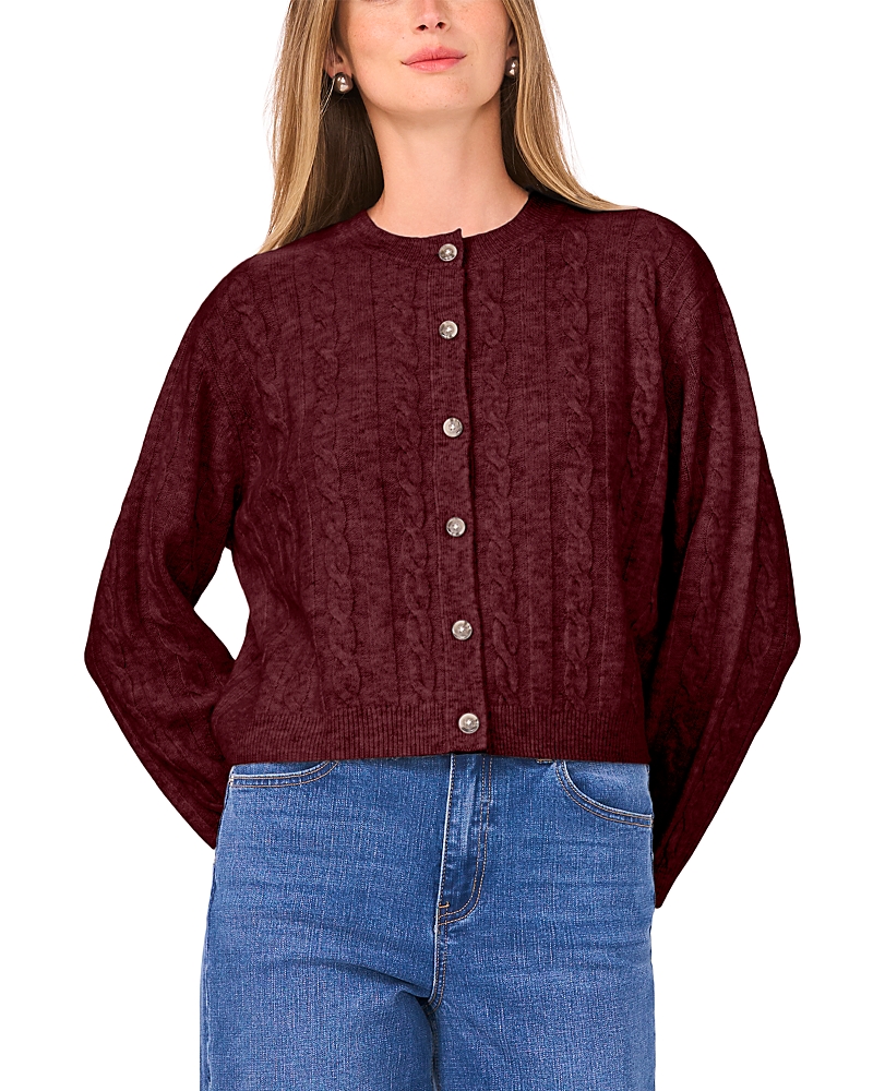 1.state Cable Knit Cardigan