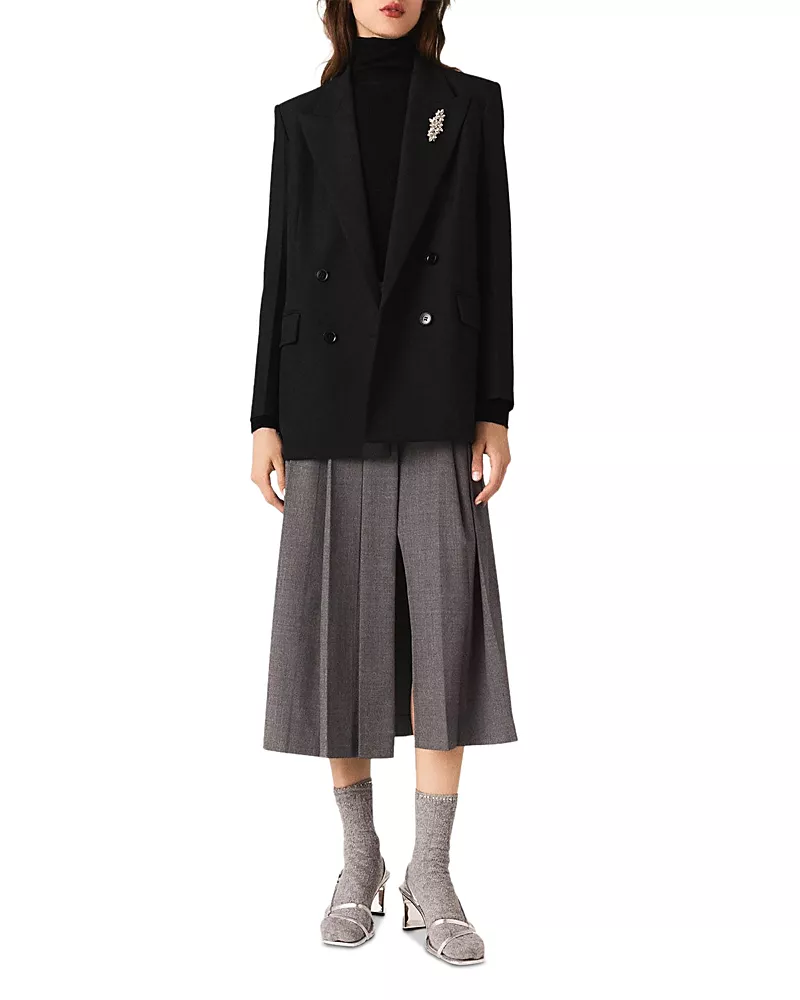 Maje Double Breasted Jacket