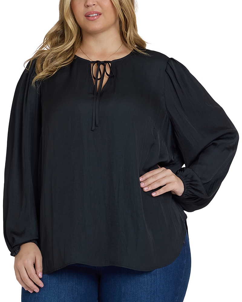Nydj Elsie Blouse In Black