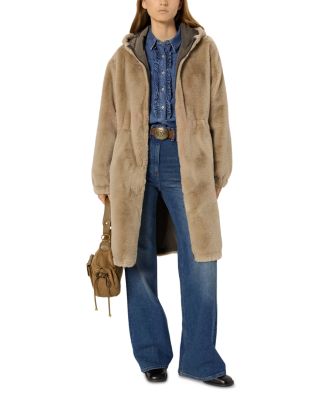 Mayline Reversible Faux Fur Parka