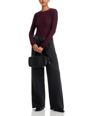 Ellie Lace Long Sleeve Tee