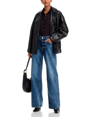 The Knit Contrast Polo Top