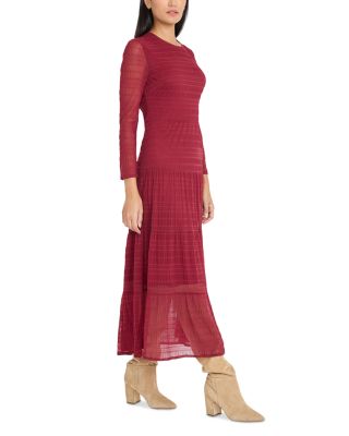 Long Sleeve Cutout Back Dress