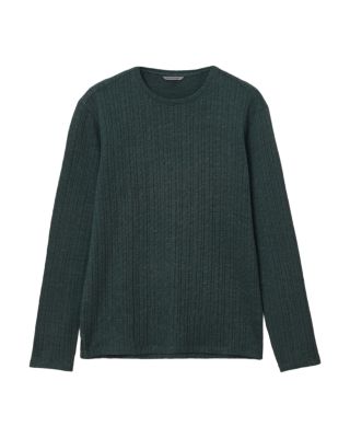 Fern Feeder Rib Long Sleeve Tee