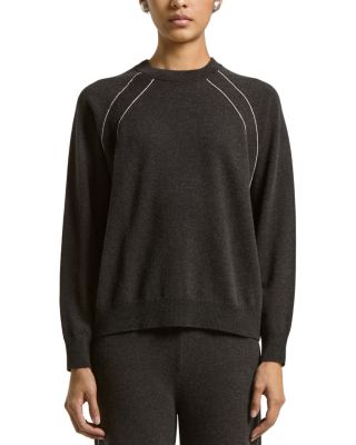 Wool, Silk, and Cashmere Knitted Sweater