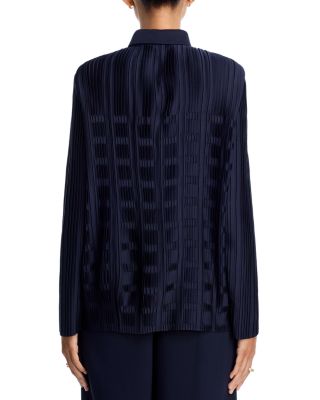 Pliss&eacute; Blouse