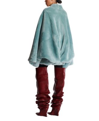 Belted Shearling Coat