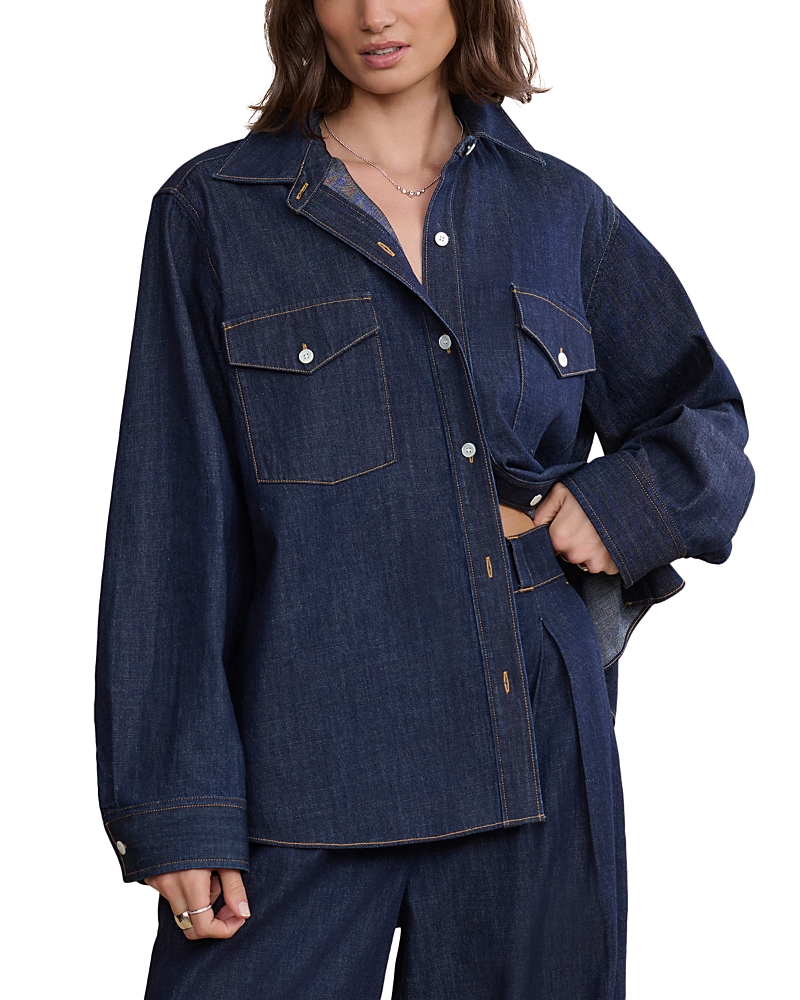 Jenni Kayne Colt Shirt In Blue