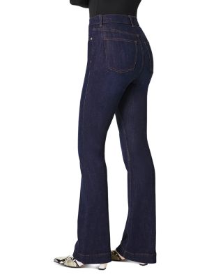 Redefine High Rise Flare Jeans in Dark Indigo  