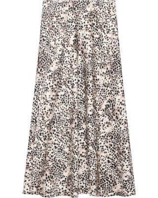 Women's Animal Print Slip Skirt