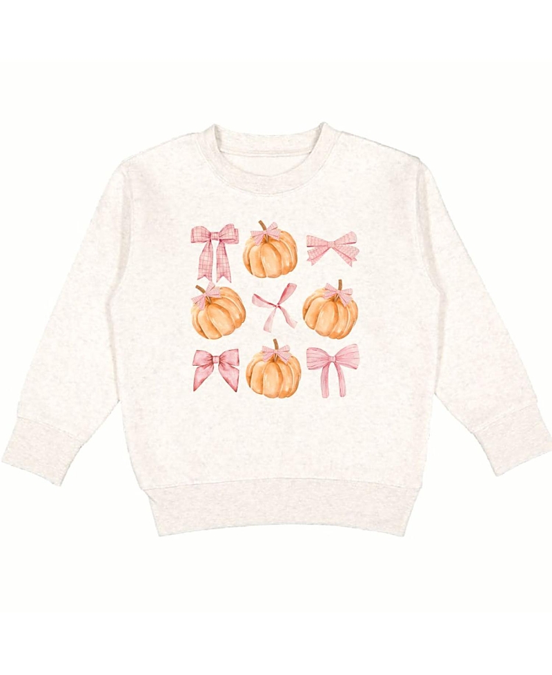 Sweet Wink Girls' Coquette Pumpkin Sweatshirt - Little Kid, Big Kid