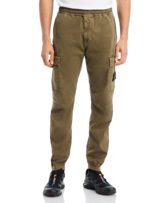 Tapered Cotton Stretch Trousers