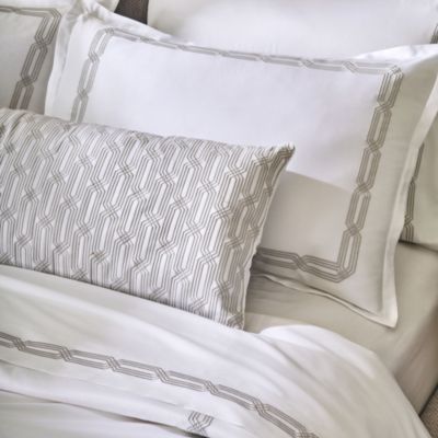 Italian Tivoli Embroidered Decorative Pillow, 14&amp;quot; x 36&amp;quot; - Exclusive