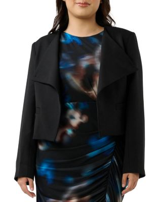 Estelle Plus - Plus Eboni Cropped Jacket