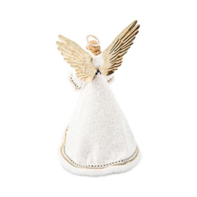Courtly Noel Fabric Angel Tree Topper