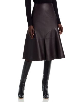 Sevani Leather Skirt