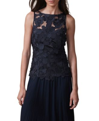 Women's Floral Applique Maxi Dress