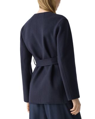 Wool &amp; Cashmere Wrap Jacket 