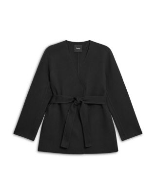 Wool &amp; Cashmere Wrap Jacket 