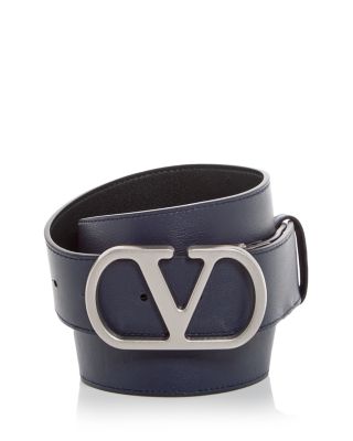 Men&#39;s VLogo Reversible Leather Belt