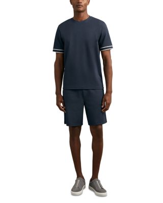 Angus Textured Drawstring Shorts