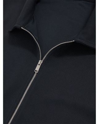 Bailey Textured Zip Front Shirt