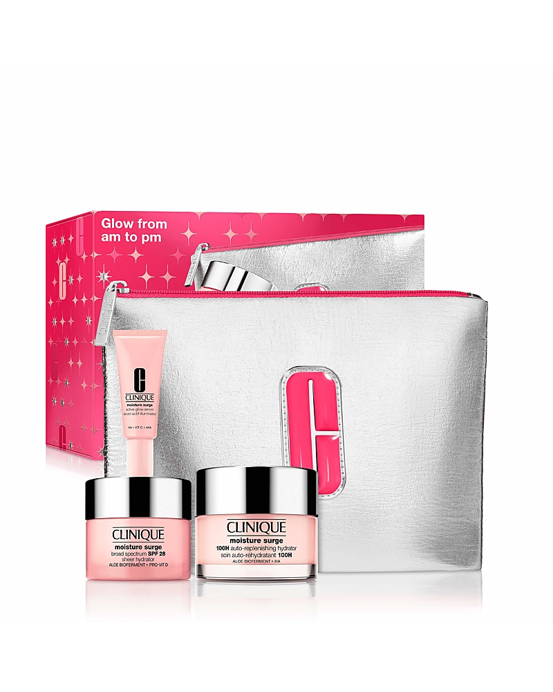Clinique Glow From Am To Pm Moisture Surge Skincare Set ($91 Value)