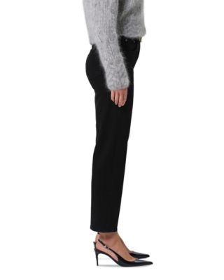 Delfina High Rise Wide Leg Jeans in Starless