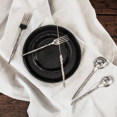 Sand Drip Five Piece Flatware Set