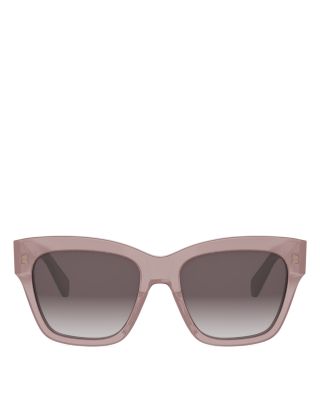 Triomphe Geometric Sunglasses, 55mm