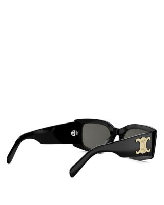 Maxi Triomphe Rectangular Sunglasses, 53mm