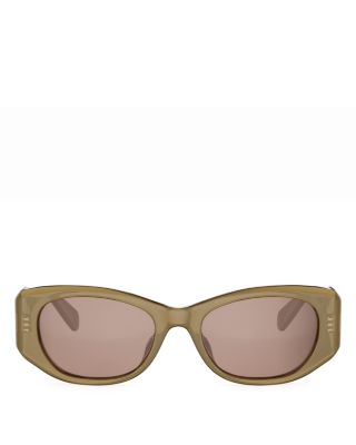 3 Dots Rectangle Sunglasses, 54mm