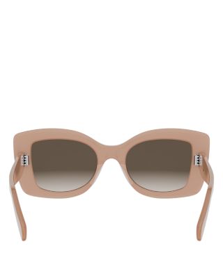 3 Dots Geometric Sunglasses, 52mm